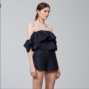 Keepsake the label - Navy Romper NWT!